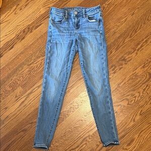 American Eagle size 2 Jegging Blue Women's Jeans skinny